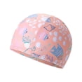 thumbnail image 1 of Child Boys Girls Printed Swimming Caps Beach Clothes Size One Size, 1 of 3