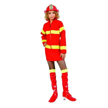 Fire Heroine Preteen Girl Costume