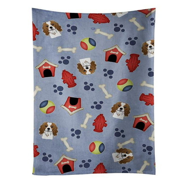 Carolines Treasures BB4003KTWL Dog House Collection Cavalier Spaniel Kitchen Towel