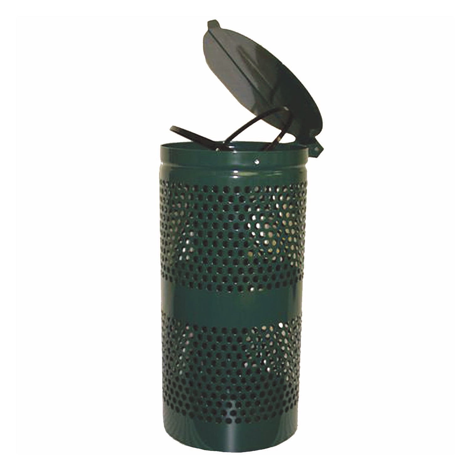 Dogipot Pet Waste Receptacle with Stainless Steel Lid Green Walmart