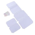 thumbnail image 4 of 30 fundas de plástico transparentes esmeriladas para libros de texto de estudiantes, resistentes al agua y a los arañazos., 4 of 14