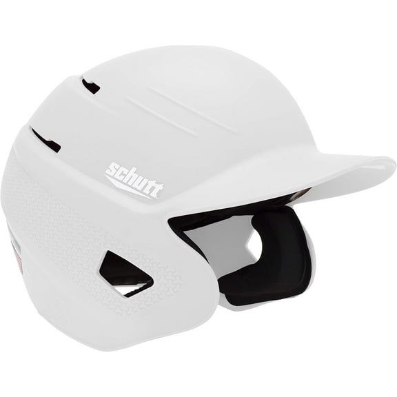 XR1 BASEBALL BATTING HELMET, MATTE WHITE COLOR FOR JUNIOR