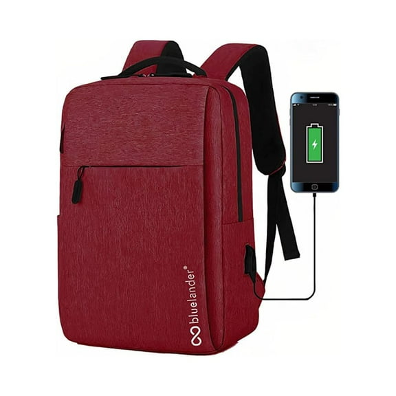 Mochila Antirrobo Impermeable Bluelander Color Rojo OLIV-2028