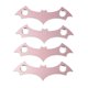 thumbnail image 2 of Junta de aluminio para cubierta de monopatín 4 piezas Sunnimix Junta protectora de patineta, 2 of 8