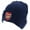 Navy Blue, variant on Arsenal FC Navy Knitted Turn Up Hat