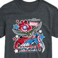 thumbnail image 3 of Marvel Captain America: Brave New World - Sticker Style - Men's Short Sleeve Graphic T-Shirt, 3 of 5