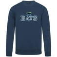 thumbnail image 2 of Men's Levelwear  Navy Tampa Bay Rays Zane Journey Sweatshirt, 2 of 3