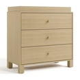 thumbnail image 3 of Storkcraft California 3 Drawer Dresser with Infant Changing Topper, Driftwood, 3 of 14