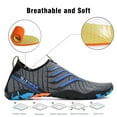 thumbnail image 5 of SAGUARO Womens Water Shoes Mens Aqua Shoes Quick Dry Sports Beach Swim Diving With Non-Slip Sole Gray, 5 of 8