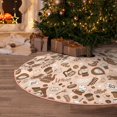 thumbnail image 5 of Sikiie coffee tea pots Christmas Tree Skirt, Christmas Tree Decorations, Christmas Decor, Tree Mat Decoration(30-48IN)-36", 5 of 6