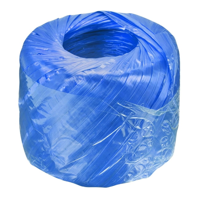 Uxcell Polyester Nylon Plastic Rope Twine Household Bundled for Daily Binding Packing 1148.2ft Length Blue