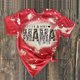 thumbnail image 1 of ICHUANYI Clearance Women Casual Short Sleeve Digital Tie Printing Round Neck Loose T-Shirt Blouse Day Tops(Red, M) ICHUANYI WER2023081201694, 1 of 3