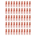 thumbnail image 1 of Archery Flèches Crocs 6.2mm 0.244 Pouces Insert Croc Flèche Remplacement pour Tir, Rouge Transparent, Lot de 50, 1 of 5