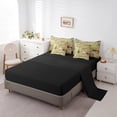 thumbnail image 3 of 7 Piece Bed in a Bag King Size Comforter Set for Kids Camping Bedding Set,Rustic Camper Reversible Bed Set,Farmhouse Comforter with Sheet Set,All Season, 3 of 5