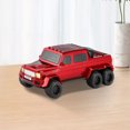 thumbnail image 2 of Mercedes Benz G63 6x6 Bluetooth Wireless Speaker with RGB LED Lights - Red, 2 of 7