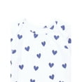 thumbnail image 3 of Garanimals Baby Girl Lap Shoulder Print Bodysuit with Long Sleeves, Sizes 0-24 Months, 3 of 3