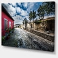 thumbnail image 2 of Magnifique Milis Rue Sardaigne - Impression d'Art sur Toile Paysage, 2 of 4