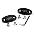thumbnail image 1 of Krator Mirror Block Off Base Plates Logo Engraved Black Compatible with 2001-2006 Honda CBR 600 F4i, 1 of 8
