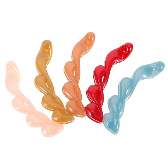 WHAMVOX  5 Pcs Banana Clip Ponytail Fashion Hair Accessories
