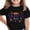 Black, variant on Rvasteizo Kids Long Sleeve Shirt Print Floral Crew Neck Short Sleeve Cotton Casual Tee for Boys Girls 3 to 15 Years Holiday Wear