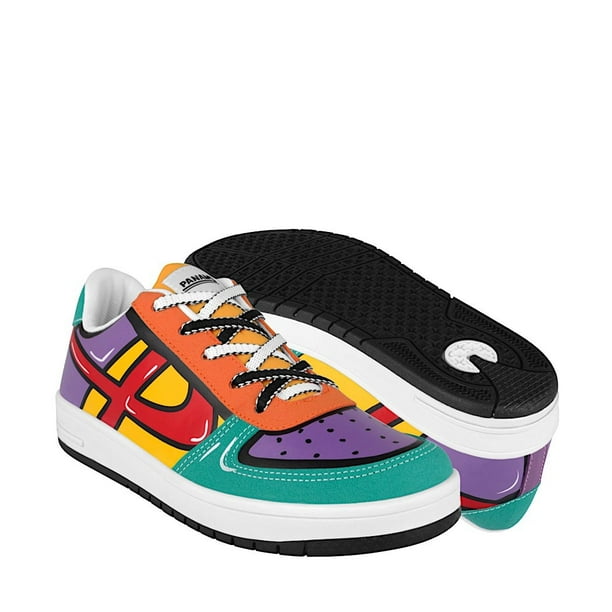TENIS JOVEN PANAM MEZTLI COMIC 0106620024 SIMIPIEL MULTICOLOR Panam 0106620024