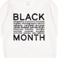 thumbnail image 3 of Inktastic Black History Month Occupations and Identities Toddler Sweatshirt, 3 of 4