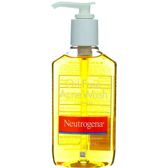 Neutrogena Oil-Free Acne Wash, 6 fl oz (3 Pack) (Bundle)