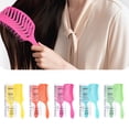 thumbnail image 2 of RYUJNDK Detangling Comb For Smooth Styling Hollow Design Hairbrush Styling Tool Creates Effortless Updos And Straight Styles, 2 of 8