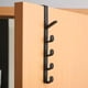 thumbnail image 1 of No Drill Wall Mount Door Hook Adhesive Hanger for Hats Coats Towels Storage Organizer 1-Pack, 1 of 6
