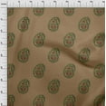 thumbnail image 4 of oneOone Rayon Brown Fabric Block Dress Material Fabric Print Fabric By The Yard 56 Inch Wide-M0, 4 of 5