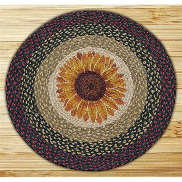 Capitol Importing 66-919S Tournesol - 27 Po x 27 Po Patch Rond