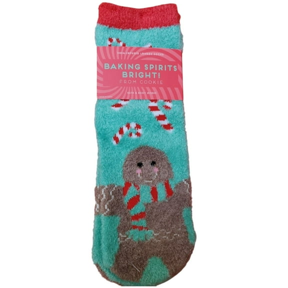 Bath and Body Works Baking Spirits Bright Shea-infused Lounge Socks One Size