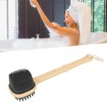 thumbnail image 1 of Back Brush, Back Bath Brush Dual Sided Enjoyable Bathing Skin Friendly Silicone with Hanging Rope for Shower Room for Children, 1 of 7