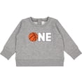 thumbnail image 2 of Inktastic One Basketball First Birthday Baby Sweatshirt, 2 of 4