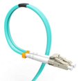 thumbnail image 2 of VANDESAIL Cable de Fibra Óptica 10G Gigabit Cables de Fibra Óptica con LC a LC Multimodo OM3 Duplex 50/125 OFNP (0.5M OM3-5Pack), 2 of 5