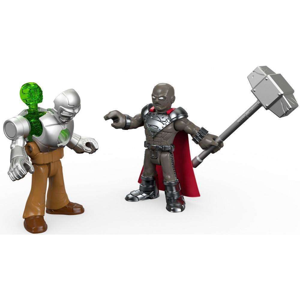 Imaginext DC Super Friends Superman E Metallo | Figura Supereroi Per Bambini | Giocattolo Fisher-Price