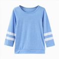 thumbnail image 4 of HCNTES Cute Tops For Girls Shirts For Teens Girls Girls Long Sleeve Shirts Soft Cotton Long-Sleeve T-Shirts Basic Tees for Teen Girls Youth, 4 of 5