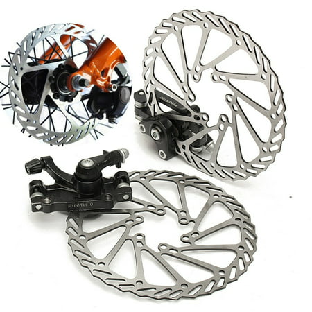 160MM MTB Bike Mechanical Disc Brake Front and Rear Brake WIth G2 Rotors (Best Mountain Bike Disc Brake Rotors)