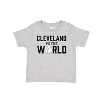 Inktastic Cleveland Vs. the World with Baseball Boys or Girls Baby T-Shirt