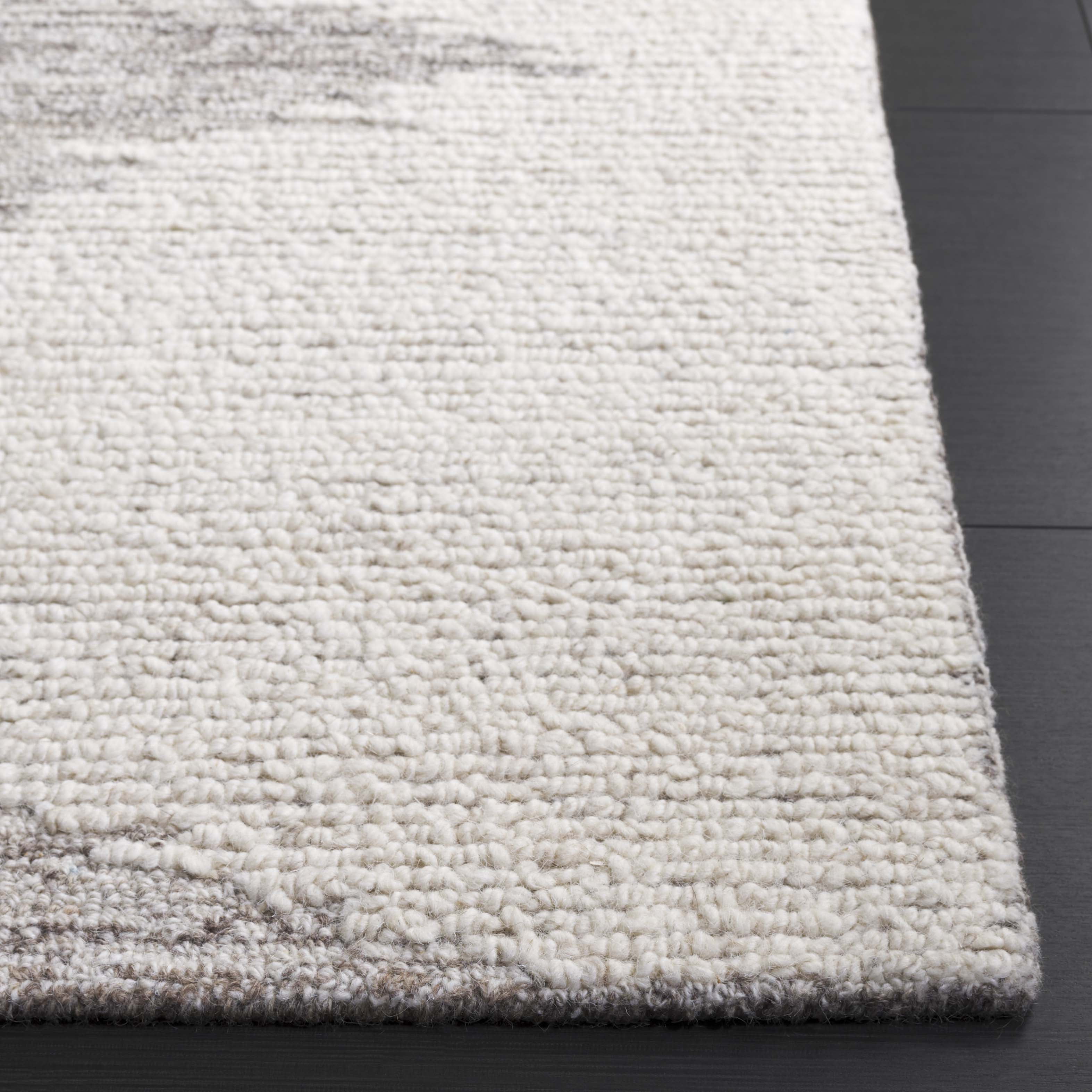 SAFAVIEH Abstract Aldous Abstract Area Rug, Brown/Ivory, 9' x 12'