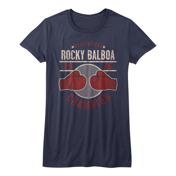 Rocky Champ 76 Navy Junior Women's T-Shirt