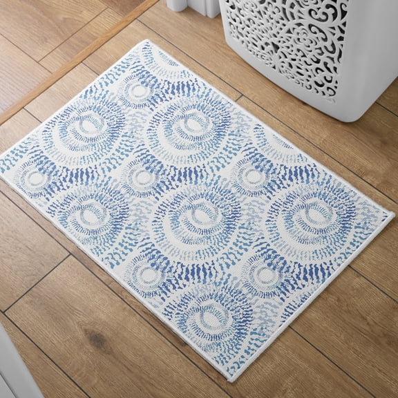 Absorbent Quick Dry Bath Mat, Non-Slip Super Strong Bath Mat, Suitable For Bathroom Shower Floor,Boho Pattern Bath Rugs