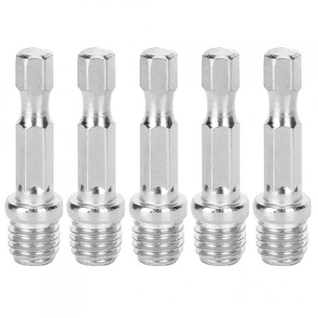 

5Pcs Drill Connecting Rod Adapter Electric Drills Screw Shaft Disk Conversion Stick M10