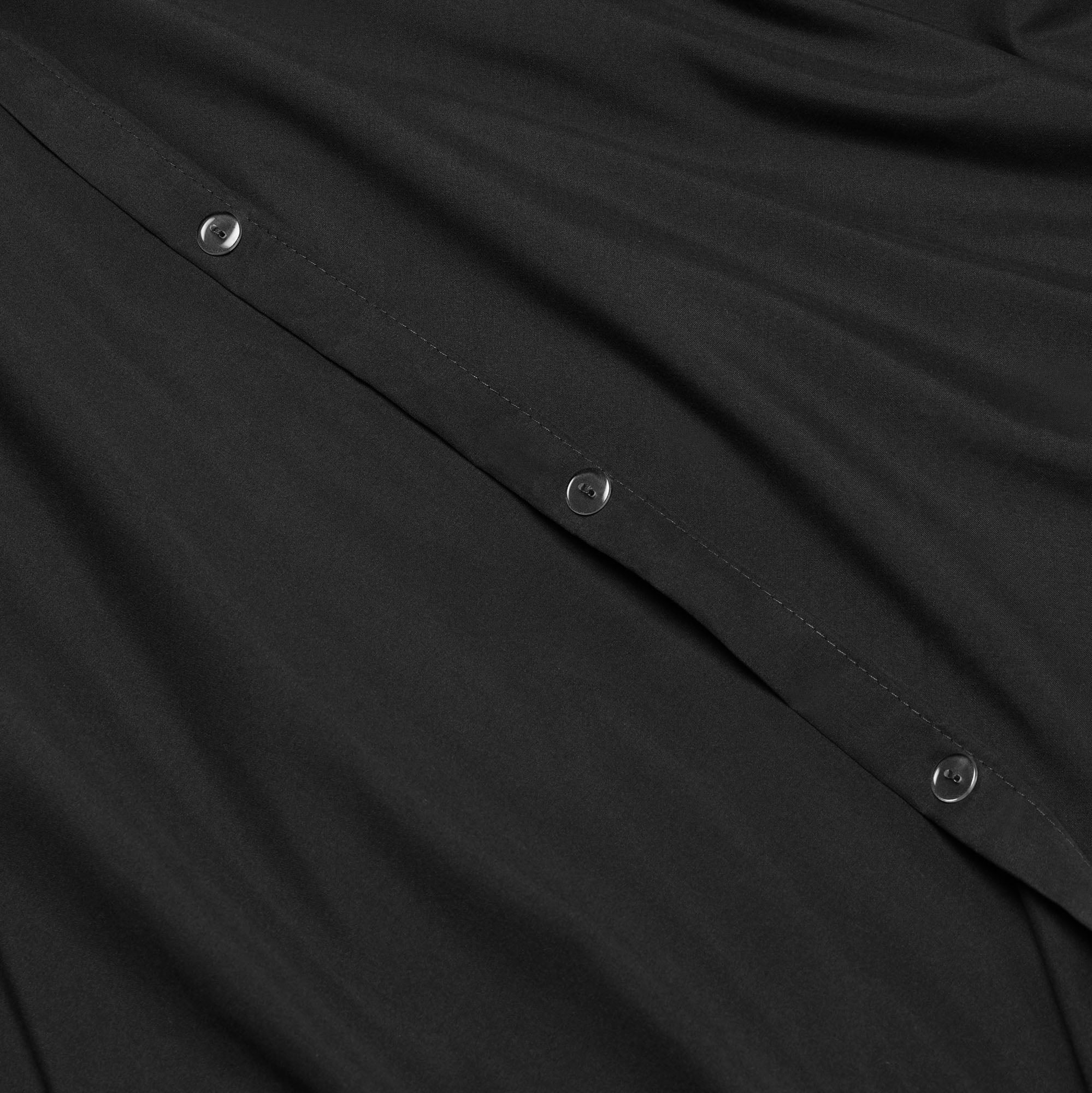 Hearth & Harbor 3-Piece Black Duvet Cover Set, California King