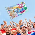 thumbnail image 4 of Fall Guys Bandera impresa con temática, regalo perfecto para fanáticos, amigos y familiares, y adecuada para actividades al aire libre e interiores, decoraciones de fiesta. 60*90CM, 4 of 6