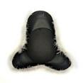 thumbnail image 3 of Deluxe Colonial Officer Black Tricorn Hat Feather Gold Trim Halloween Costume Accessory, 3 of 5