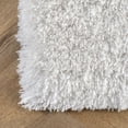 thumbnail image 4 of nuLOOM Kristan Hand Tufted Shag Area Rug, 6' x 9', Ivory, 4 of 9