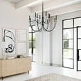 thumbnail image 5 of 12 Light Chandelier In Transitional Style-52.75 Inches Tall And 54 Inches Wide     -Traditional Installation Capital Lighting 445601Kb, 5 of 5