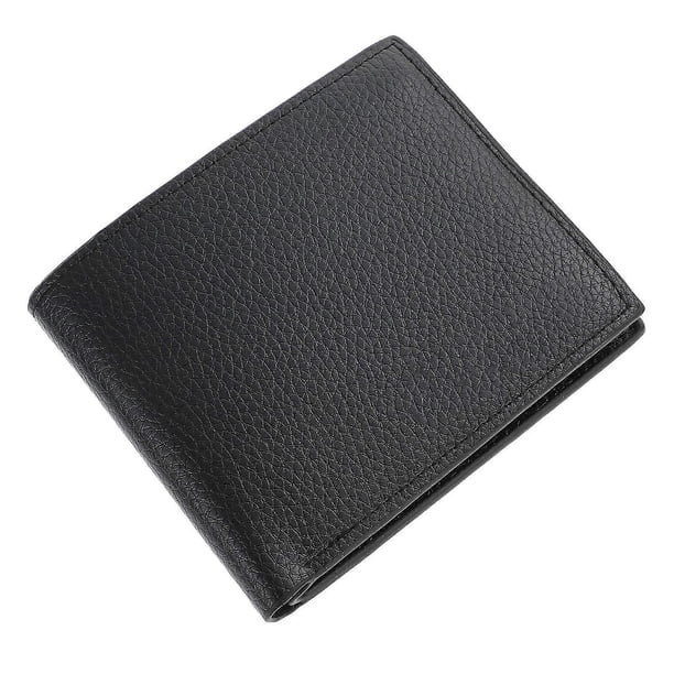 Vintage Bifold Men's Wallet with Zipper Pocket and Money Clip for Cards and Coins – Compact Design for Everyday Use