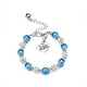 thumbnail image 3 of Regalo para pulseras de nieta, joyería con bolas de diamantes de imitación, perlas de imitación, 5 piezas de diferentes colores ER, 3 of 5
